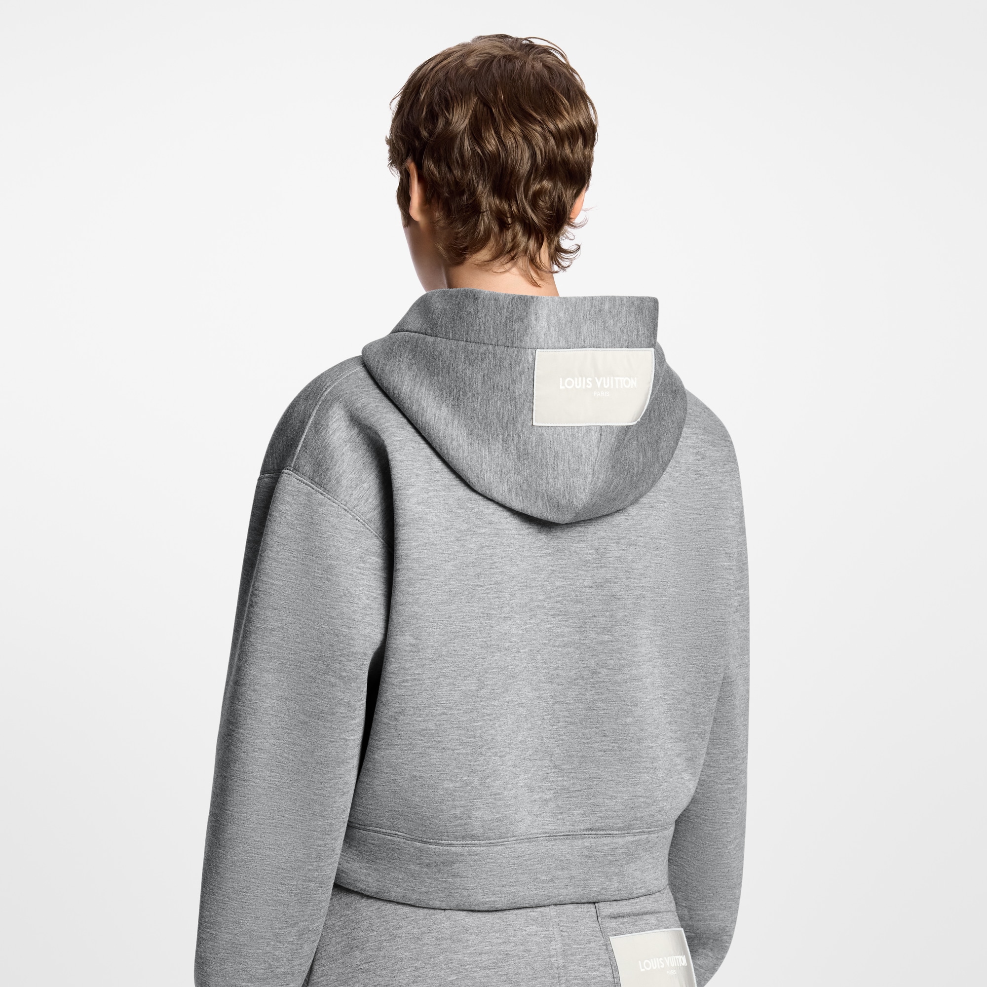 louisvuitton クロップドモノグラムスカーフフーディ　現行品 Cropped Monogram Scarf Hoodie - Women - Ready-to-Wear | LOUIS